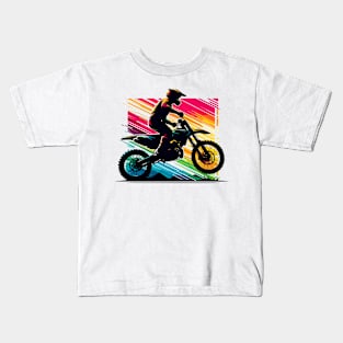 Motocross Ride Kids T-Shirt